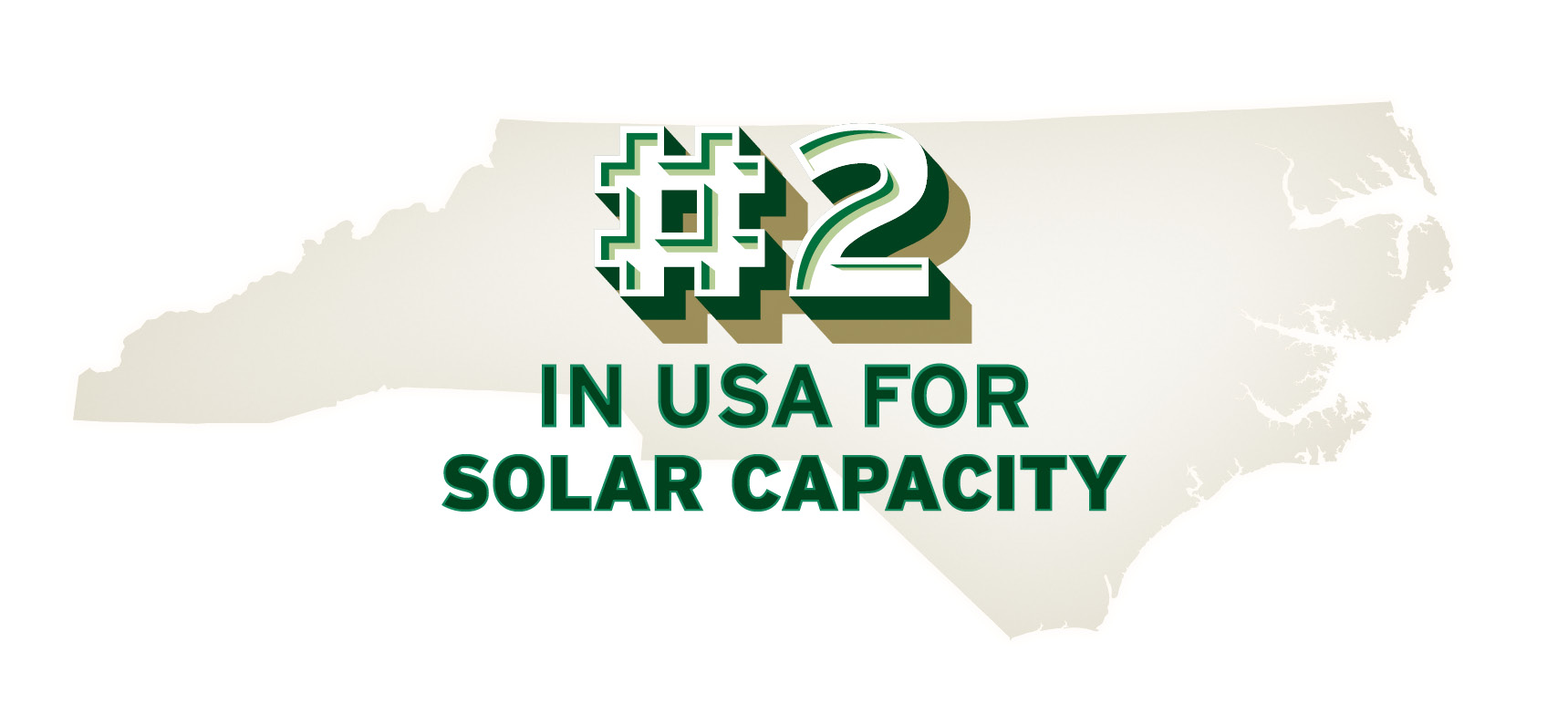 #2 in USA for solar capacity