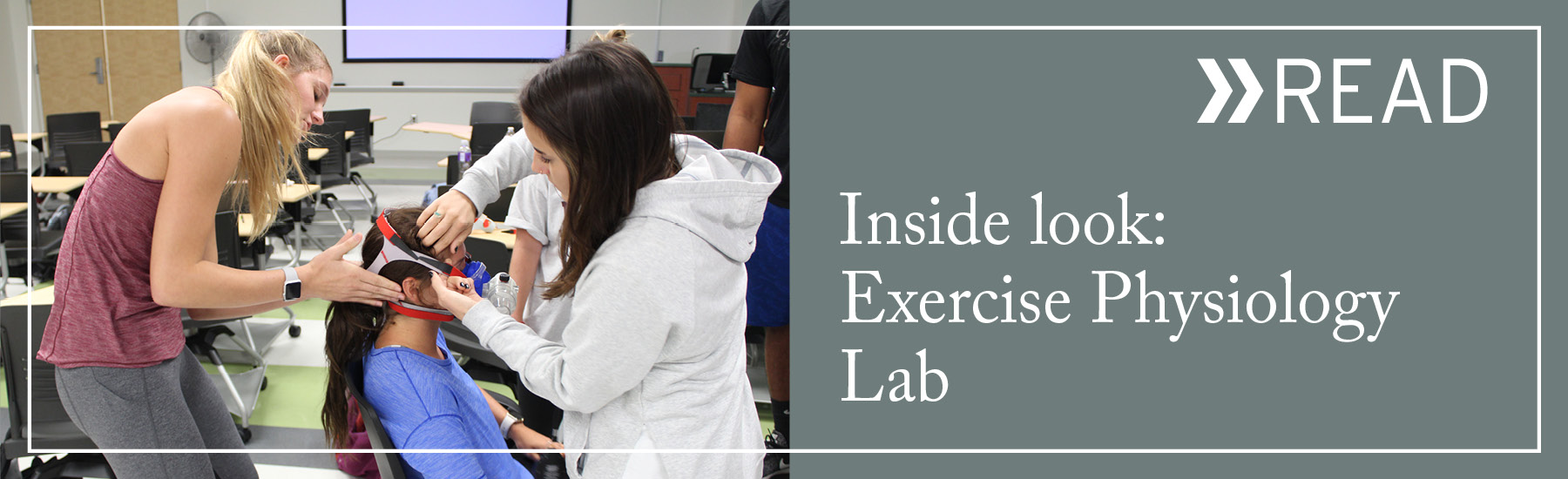 READ: Inside look - exercise physiology lab